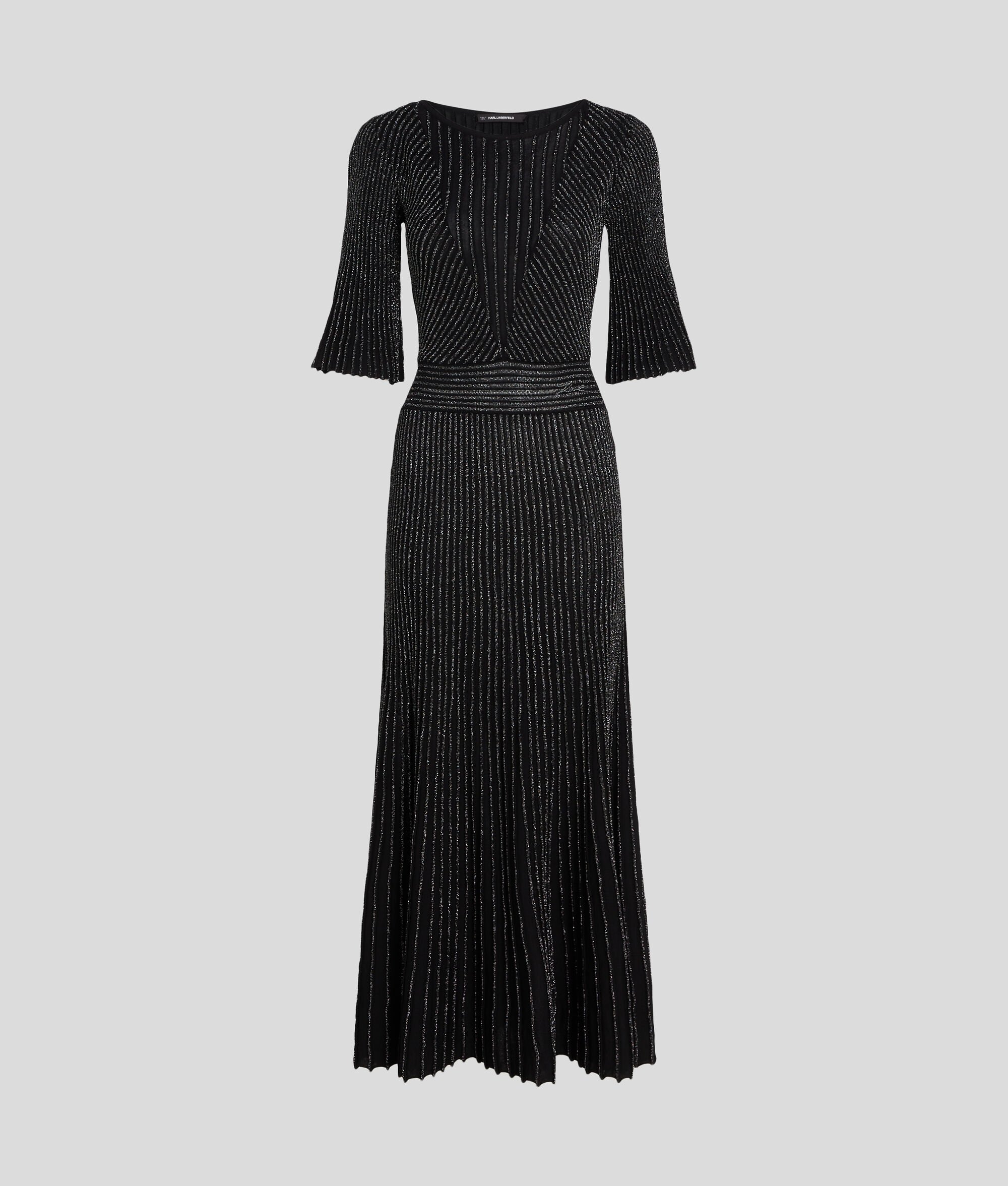 (image for) Seamless LUREX PLEATED KNIT DRESS